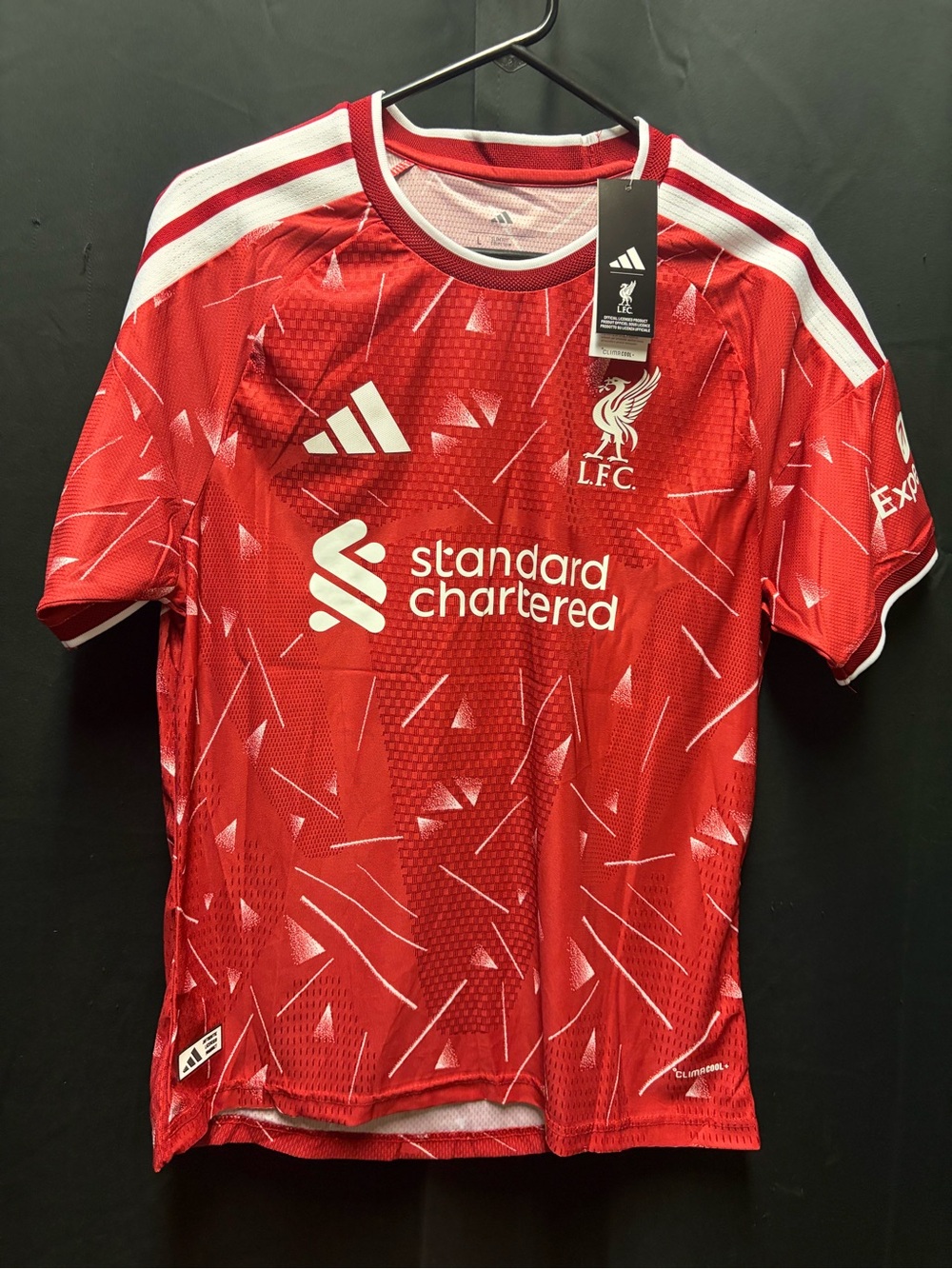 Bradley Barcola 26/27 Liverpool FC Home Jersey